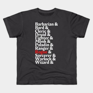 I'm The Rogue - D&D All Class Kids T-Shirt